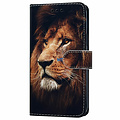 GREEN ON 3D Print Wallet Case Lion Galaxy S23