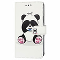GREEN ON 3D Print Wallet Case Panda Galaxy S23 Plus