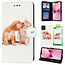 GREEN ON 3D Print Wallet Case Dog & Cat Galaxy S23 Ultra