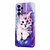 GREEN ON TPU Print Pocket Cat Galaxy S23 Ultra