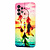 GREEN ON TPU Print Pink Sky Feather Galaxy A33 5G