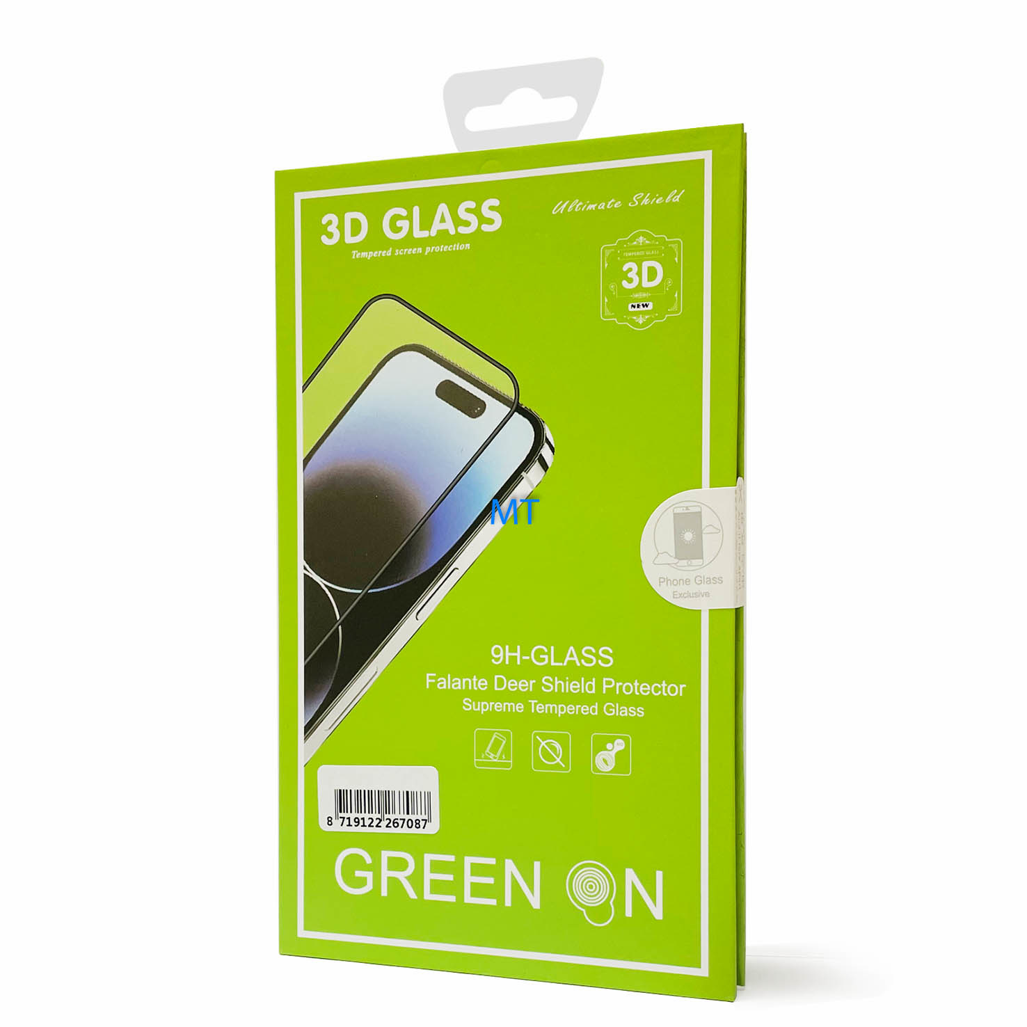 Glass GREEN ON Pro 3D For Realme C21