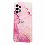 GREEN ON TPU Print Purple Marble Galaxy A33 5G