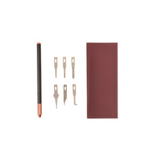 HHT Sandalwood Knife Kits for BGA Motherboard Repair (3Pcs Handle with 6Pcs Blades)