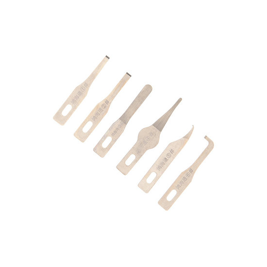 HHT Sandalwood Knife Kits for BGA Motherboard Repair (3Pcs Handle with 6Pcs Blades)