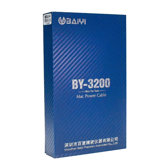 BAIYI BY-3200 Mac 3 in 1 Power Cable