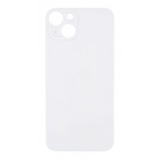 Big Hole Back Cover For IPhone 14 (No Logo) (White)