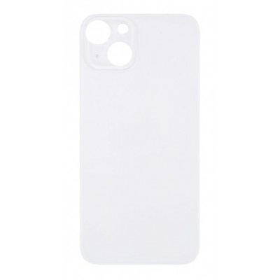 Big Hole Back Cover For IPhone 14 (No Logo) (White)