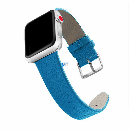 GREEN ON Watch Band Leather Look For A-pple Watch 38/40/41 mm