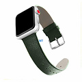 GREEN ON Watch Band Leather Look For A-pple Watch 38/40/41 mm