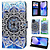 GREEN ON 3D Print Wallet Case Lotus Galaxy A53