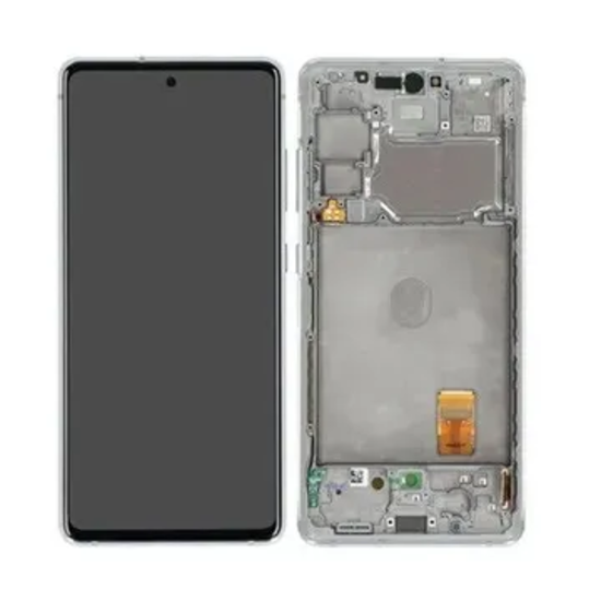 LCD Soft Oled For Galaxy S20FE 5G G781 with Frame White MT Tech Non Original