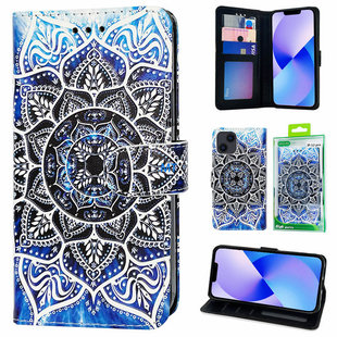 GREEN ON 3D Print Wallet Case Lotus Galaxy A23 4G / 5G