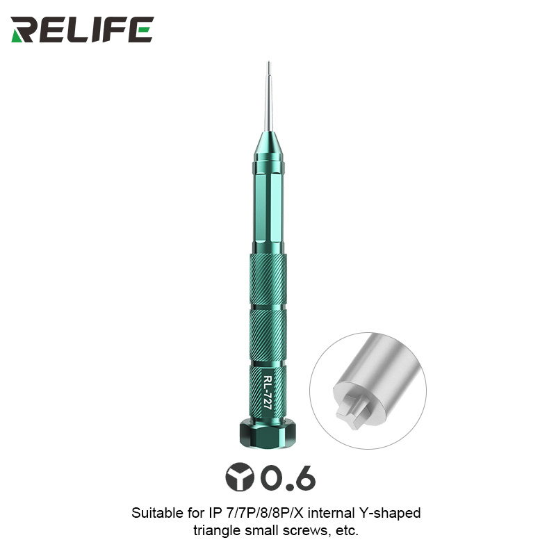 Relife RL-727 3D Extreme Edition repair screwdriver Inside Trywing 0.6mm Suitable For All IPhones