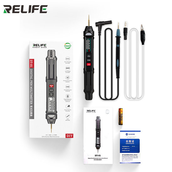 Relife DT-01 3 in 1 Smart Pen Multi meter