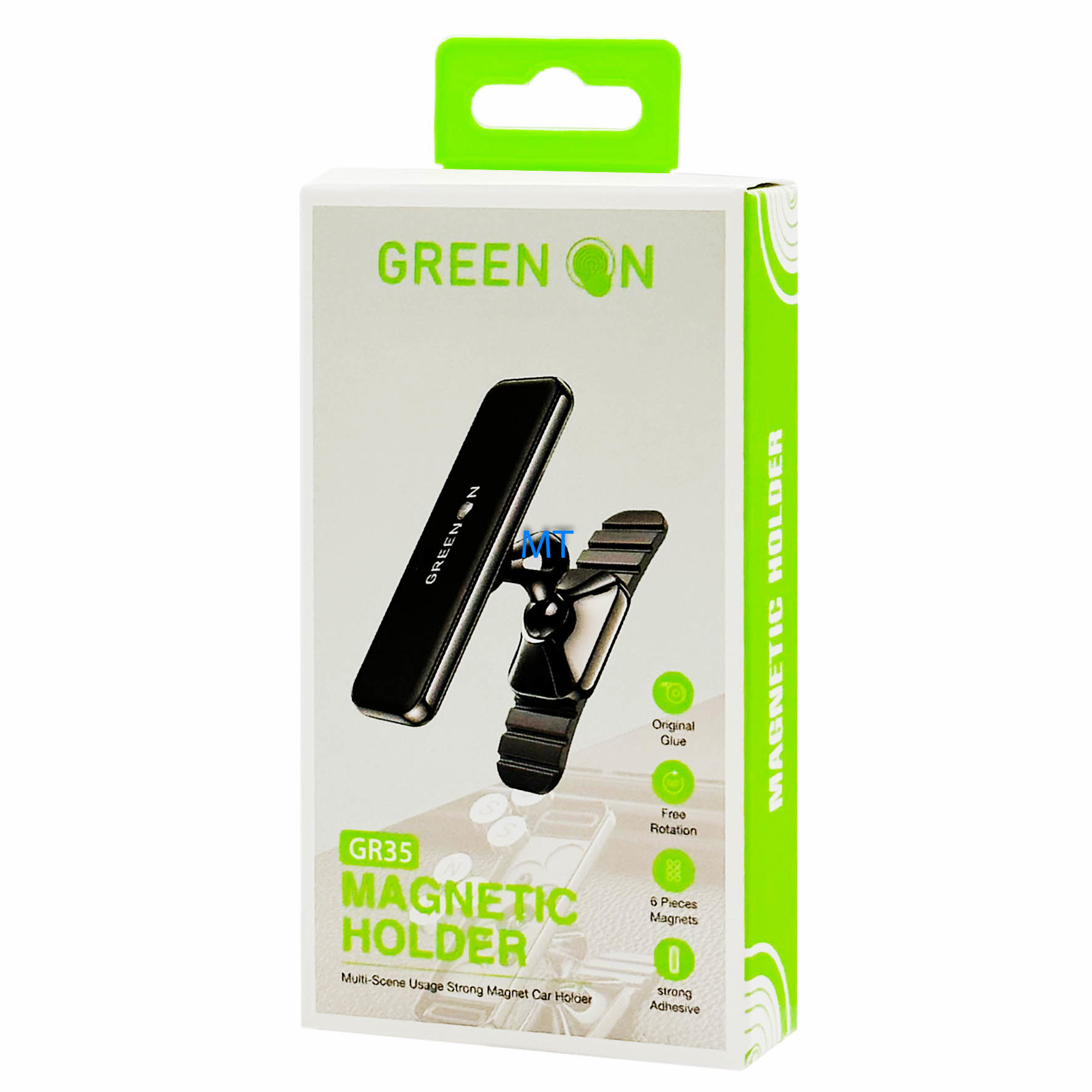 GREEN ON Magnetic Car Holder GR35, foto 4 van 4