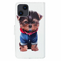 GREEN ON 3D Print Wallet Case Yorkshire Puppy Oppo Reno4Z 5G