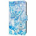 GREEN ON 3D Print Wallet Case Paris Butterfly Oppo Reno4Z 5G