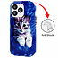 GREEN ON Print silikoneetui Anti Shock Pocket Cat Galaxy A13 5G/A04s