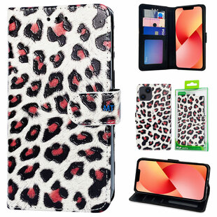 GREEN ON 3D Print Wallet Case Cheetah Oppo A54s/A16/A16s