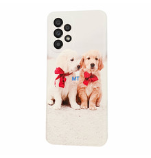 GREEN ON TPU Print Twin Pups Oppo A96/A76