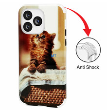 Funda de silicona con estampado GREEN ON Antichoque Basket Cat IPhone 11