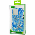 GREEN ON Print Silicone Case Anti Shock Blue Butterfly IPhone 12 / 12 Pro