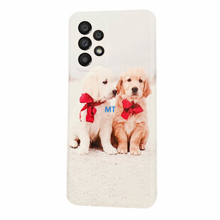 GREEN ON TPU Print Twin Pups Oppo A77 5G / A57 5G