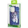GREEN ON Print Silicone Case Anti Shock Pocket Cat IPhone 13