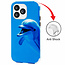 GREEN ON Print Silicone Case Anti Shock Dolphin IPhone 13