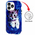 GREEN ON Print Silicone Case Anti Shock Pocket Cat IPhone 13 Pro