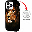 GREEN ON Print Silicone Case Anti Shock Lion IPhone 13 Pro