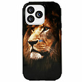 GREEN ON Print Silicone Case Anti Shock Lion IPhone 13 Pro