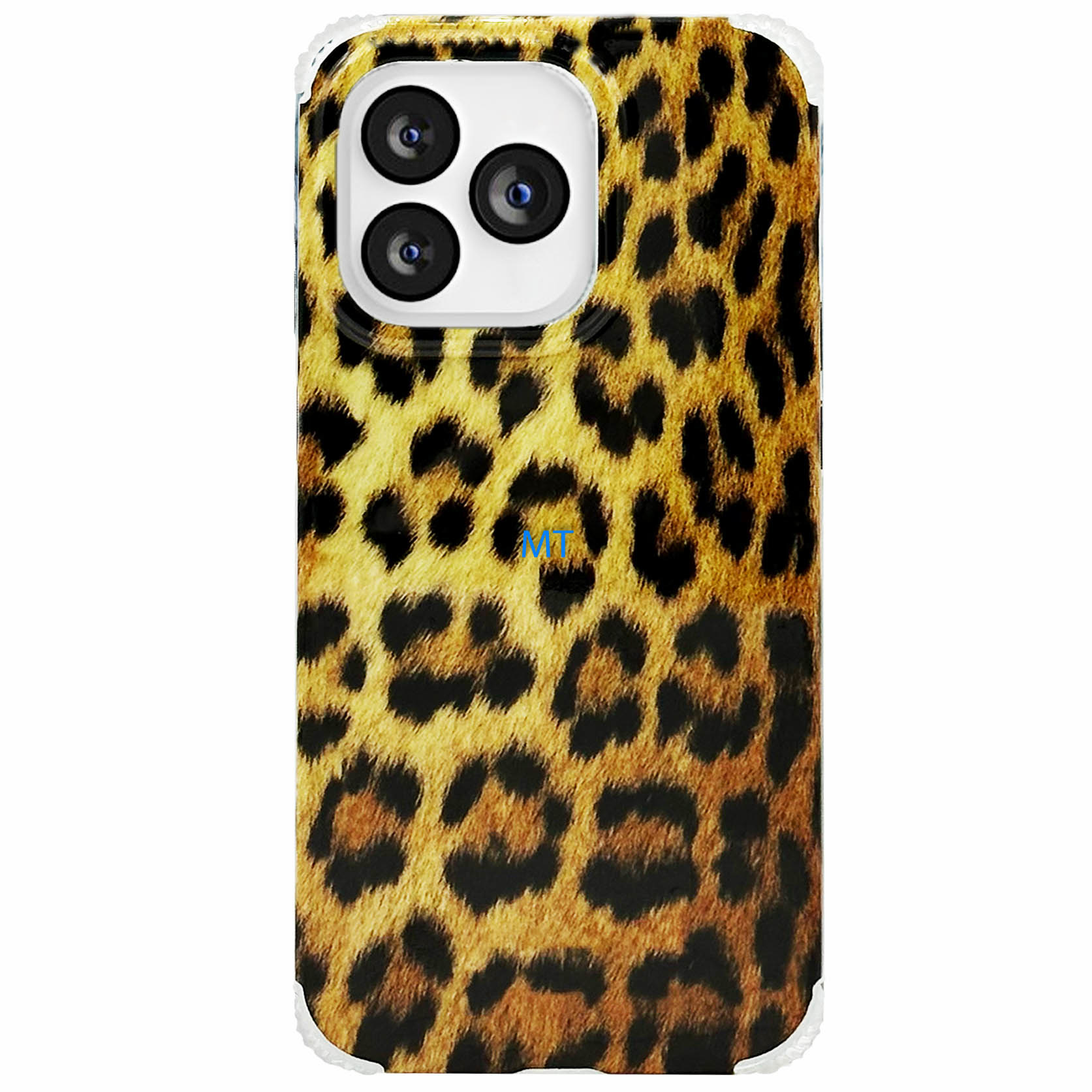 GREEN ON Print Silicone Case Anti Shock Chitaah IPhone 13 Pro, foto 3 van 3