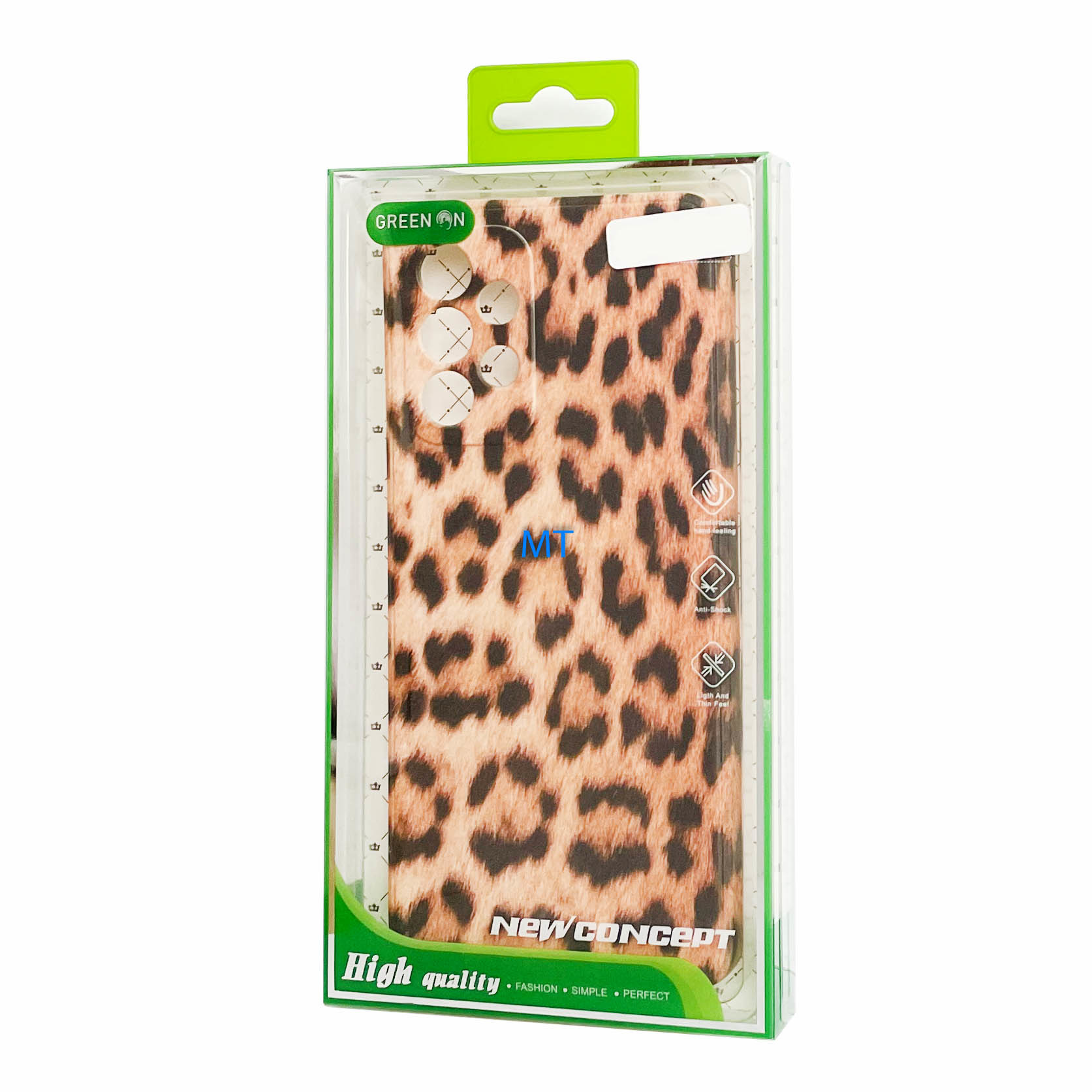 GREEN ON TPU Print Chitaah Oppo A15 / A15s, foto 4 van 4