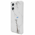 GREEN ON TPU Print Gray Line Marble Oppo A96 / A76
