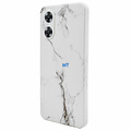 GREEN ON TPU Print Gray Line Marble Oppo A73 5G