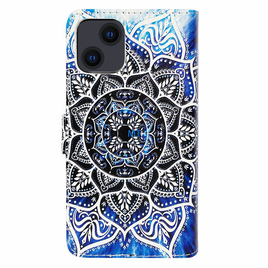 GREEN ON 3D Print Wallet Case Lotus IPhone 11, foto 6 van 6