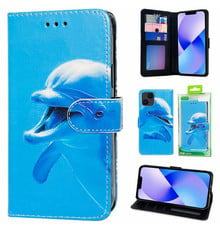 GREEN ON 3D Print Wallet Dolphin IPhone 11