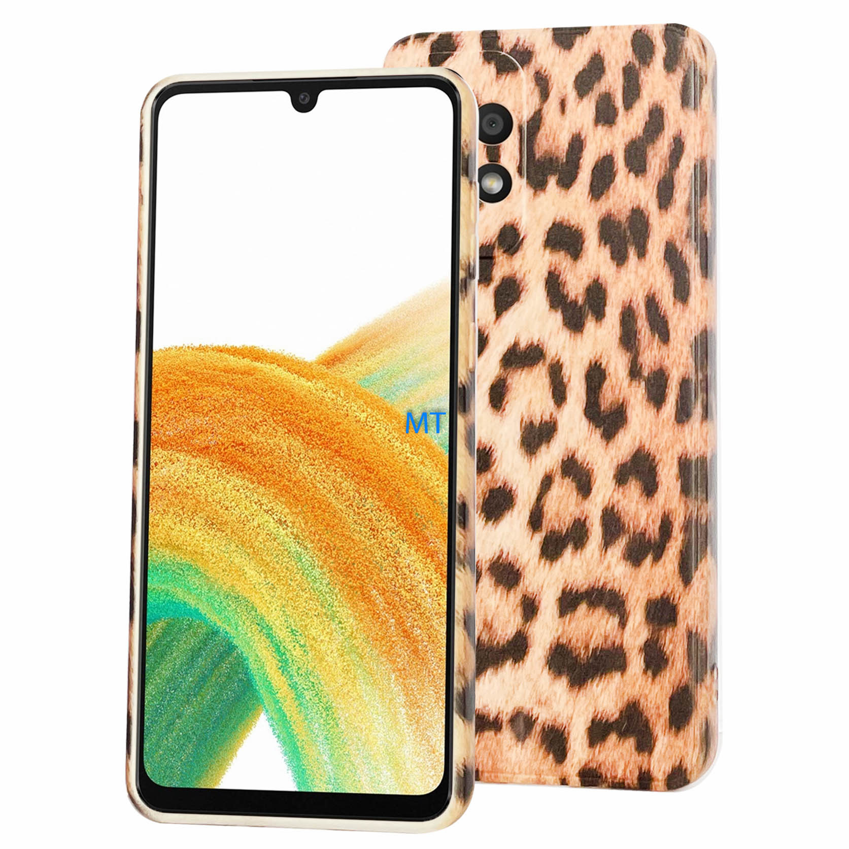 GREEN ON TPU Print Chitaah Xiaomi 12T, foto 3 van 4