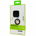 GREEN ON Silicone  Ring Camera Protection Case For IPhone 14 Pro