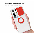 GREEN ON Silicone  Ring Camera Protection Case For IPhone 14 Pro