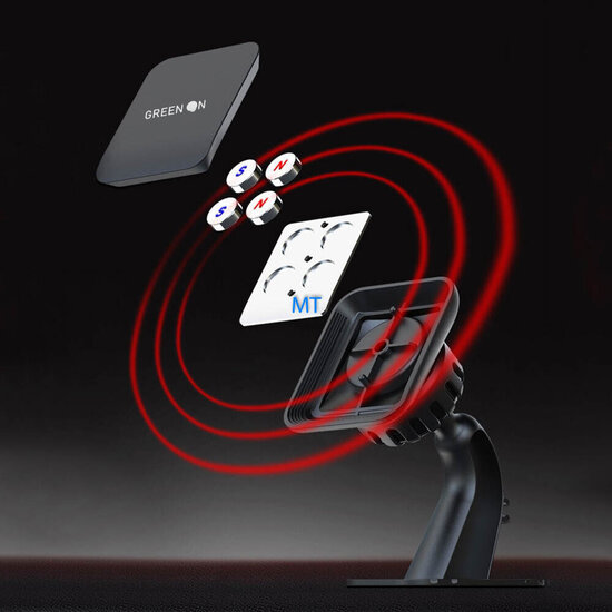 GREEN ON 2 in 1 Magnetic Car Holder GR36