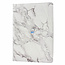 360 Rotation Print Gray Line Marble Case For IPad 9.7-Inch 2017/2018 IPad Air 2013/2014