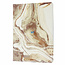 360 Rotation Print Brown Marble Case For IPad 10 2022 10.9