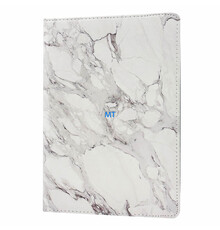 360 Rotation Print Gray Line Marble Case For IPad 10 2022 10.9