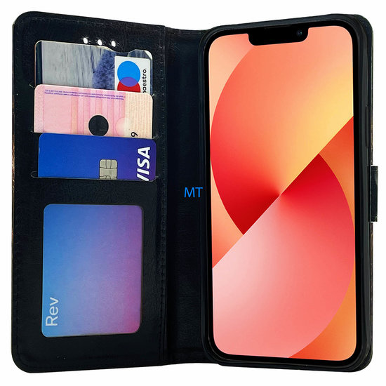 GREEN ON 3D Print Wallet Case Cheetah Google Pixel 7 Pro, foto 4 van 6