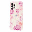 GREEN ON TPU Print Purple Flower Galaxy A34 5G