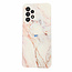 GREEN ON TPU Print White Gray Marble Galaxy A34 5G