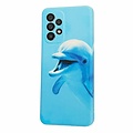 GREEN ON TPU Print Dolphin Galaxy A53 5G